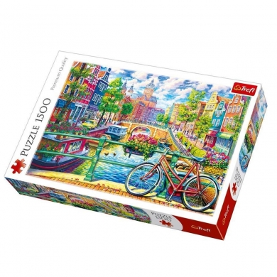 26149 Trefl Amsterdam Canal 1500 parça Puzzle
