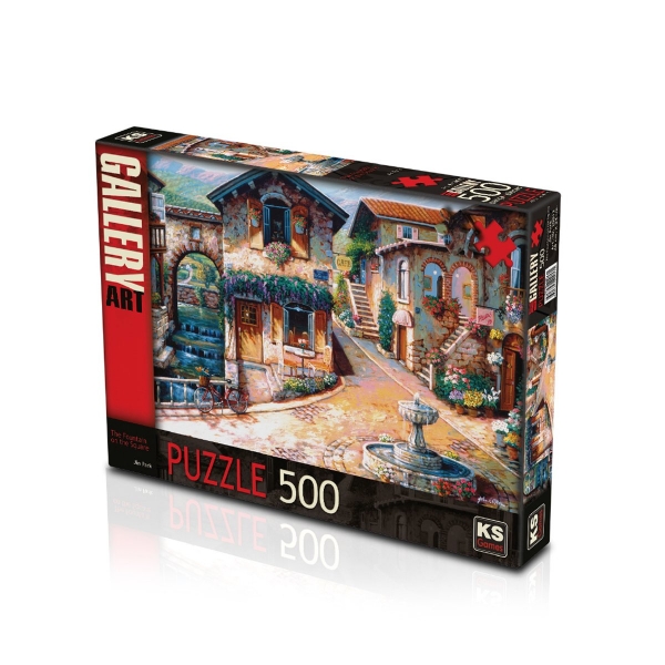 20013 KS, Meydandaki Çeşme 500 Parça Puzzle