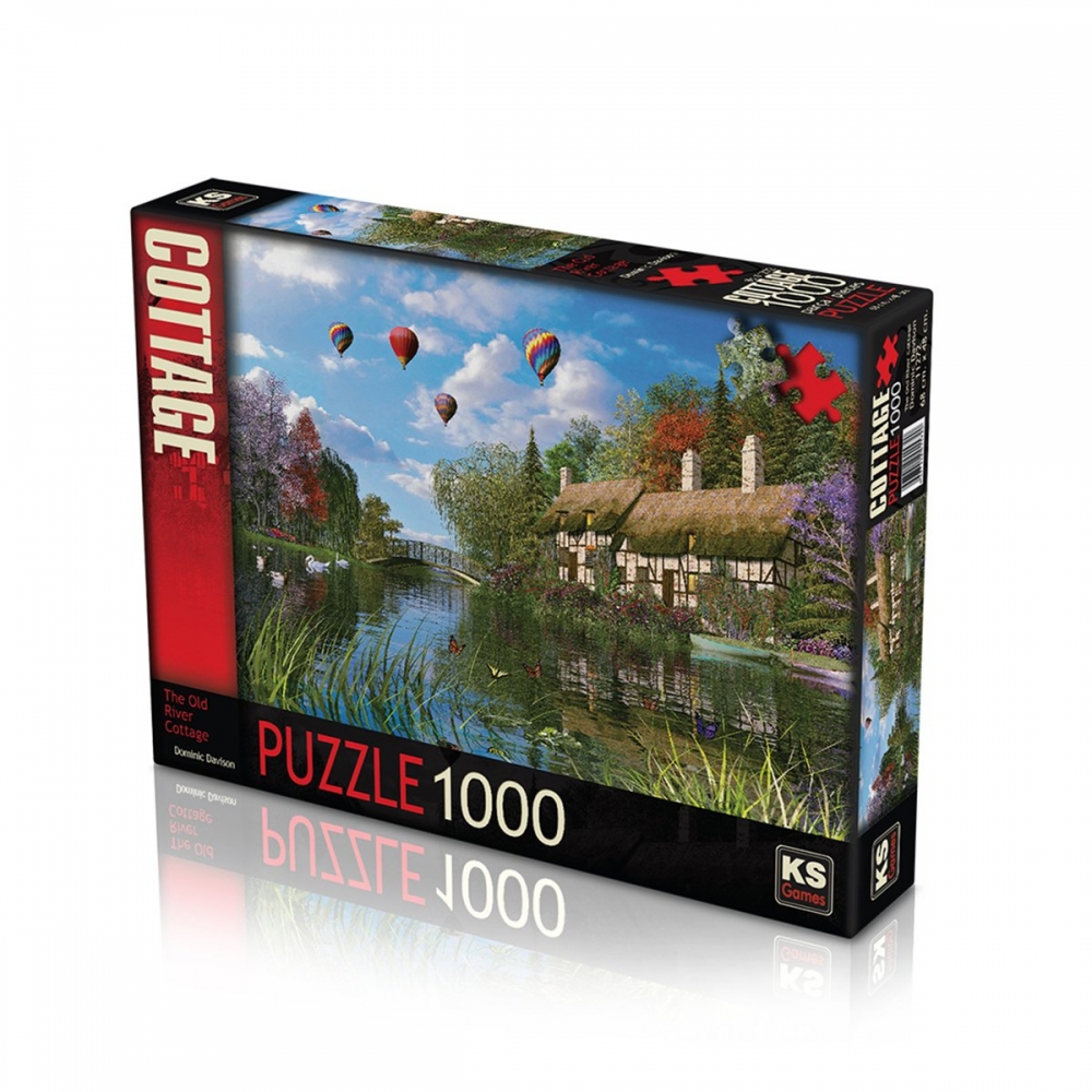 11272 KS, Old River Cottage, 1000 Parça Puzzle