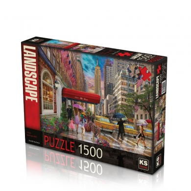 22014 KS, Fifty Avenue NYC, 1500 Parça Puzzle