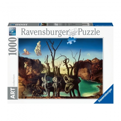 171804 Ravensburger, Dali - Swans Reflecting Elephants - 1000 Parça Puzzle