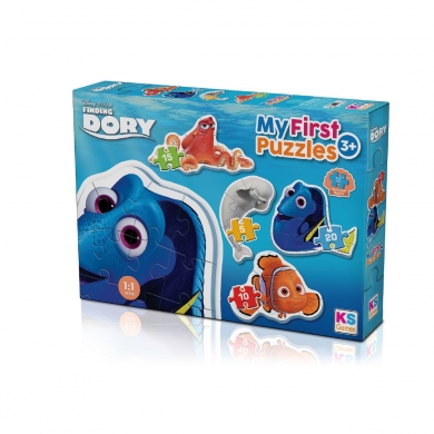 DR 10304 Dory My Firset Puzzle 4 IN 1 -KS Games