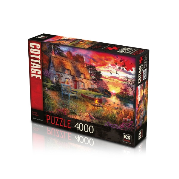 23503 KS, Sunset Cottage, 4000 Parça Puzzle