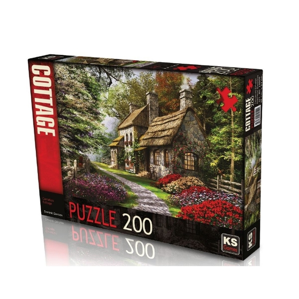 24009 KS, Carnation Cottage, 200 Parça Puzzle