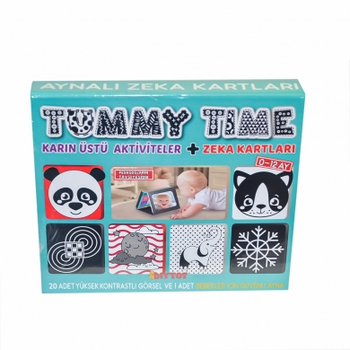 2304 Tummy Time Aynalı Zeka Kartı - Dıy Toy