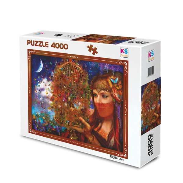 11295 KS, Her Butterfly Fairytale, 4000 parça Puzzle