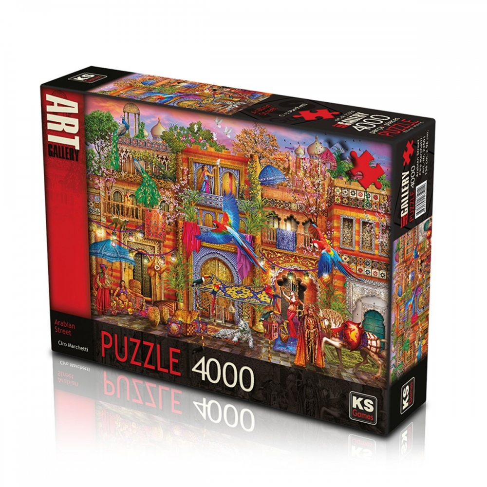 23501 Puzzle 4000/ARABİAN STREET PUZZLE 4000 PARÇA