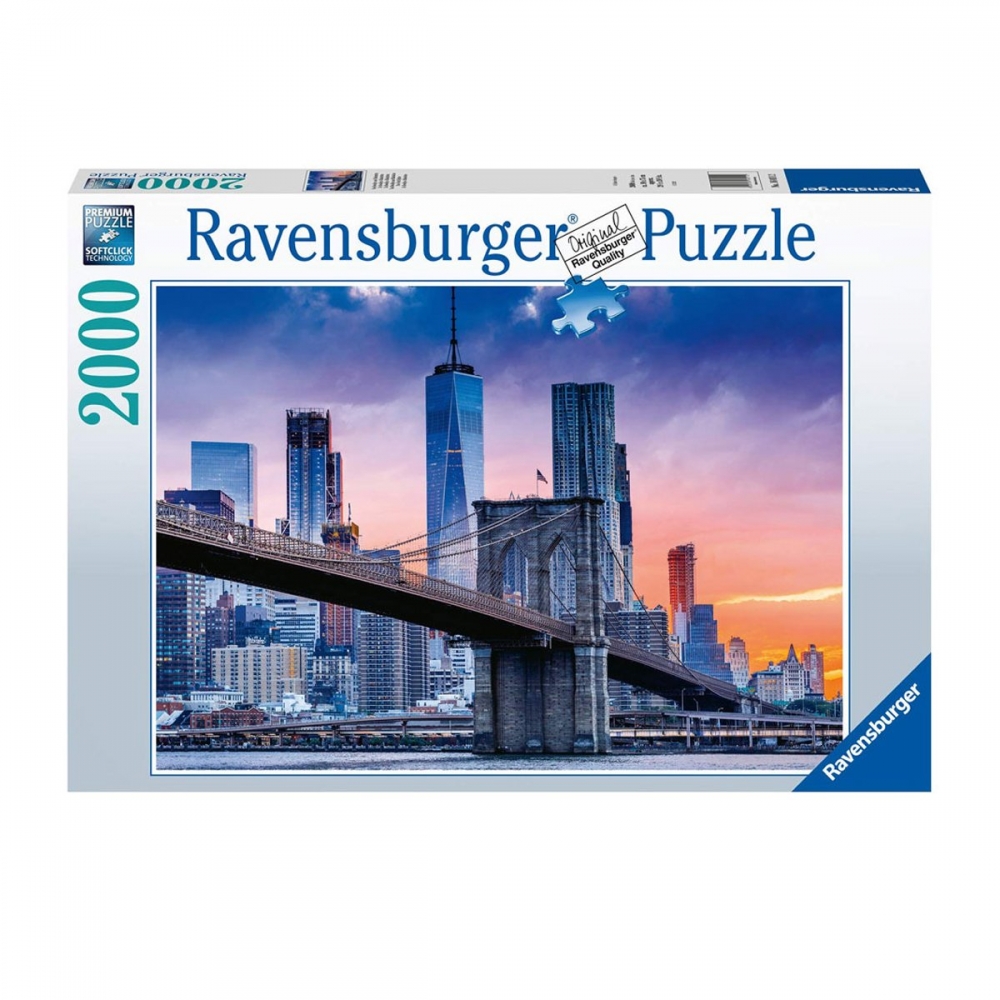 160112 Ravensburger, Brooklyn, 2000 Parça Puzzle