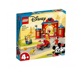 10776 LEGO® Disney, Mickey ve Arkadaşları\'nın İtfaiye Kamyonu ve Merkezi , 144 parça, +4 y