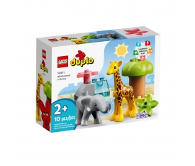 10971 Lego Duplo - Vahşi Afrika Hayvanları, 10 parça +2 yaş