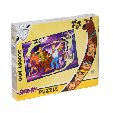 SCB7555 Laço, Scooby Doo 100 Parça Puzzle