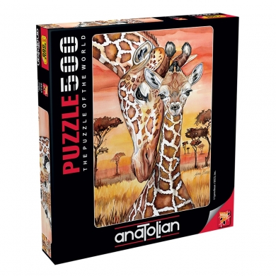3615 Anatolian Zürafa / 500 Parça Puzzle