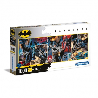 39574 Clementoni, Panorama - Batman, 1000 Parça Puzzle