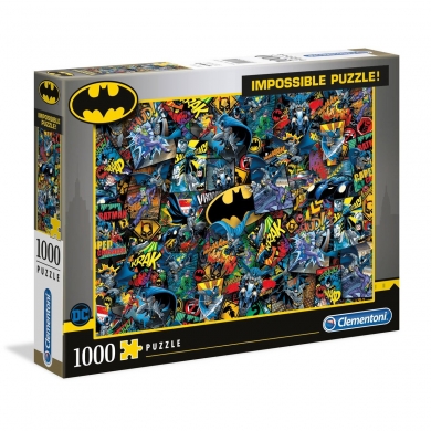 39575 Clementoni, Impossible - Batman, 1000 Parça Puzzle