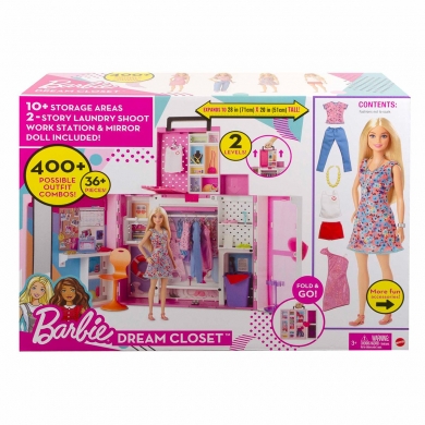 HGX57 Barbie ve Yeni Rüya Dolabı Oyun Seti