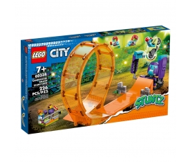 60338 Lego City - Şempanze Yumruğu Gösteri Çemberi, 226 parça, +7 yaş
