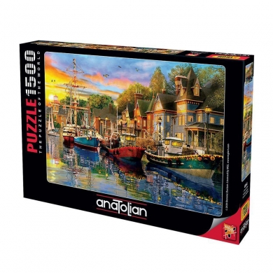 4564 Anatolian Liman Işıkları / 1500 Parça Puzzle