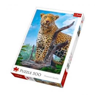 37332 Trefl Puzzle Wild Leopard 500 Parça Puzzle