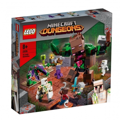 21176 LEGO® Minecraft™Dungeons, Orman Yaratığı - The Jungle Abomination, 489 parça, +8 yaş