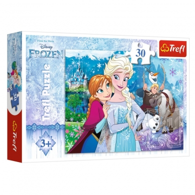 18225 Trefl, Frozen Unleash The Magic 30 Parça Puzzle