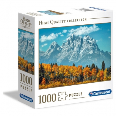 96700 Clm-Puz GRAND TETON 1000 Pcs Yetişkin Puzzle- High Quality