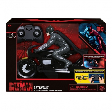 036543 DC Comics - Batman Rider ve Batcycle RC - 2.4 ghz + ışıklı, +4 yaş