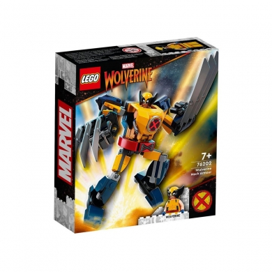 76202 Lego, Marvel Wolverine Robot Zırhı, 141 parça, +7 yaş