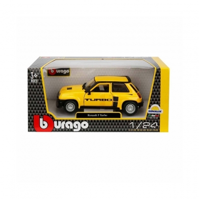 0021088 Burago 1:24 Renault 5 Turbo Model Araba