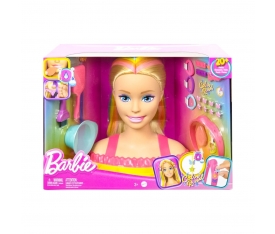 HMD78 Barbie\'nin Gökkuşağı Saçlı Büstü ve Aksesuarları