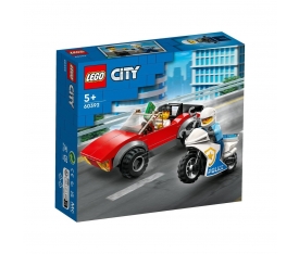 60392 Lego City - Polis Motosikleti Araba Takibi 59 parça +5 yaş