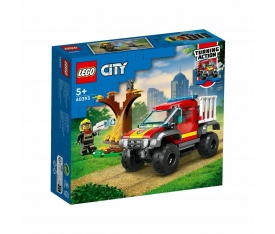 60393 Lego City - 4x4 İtfaiye Kamyonu Kurtarma Operasyonu 97 parça +5 yaş