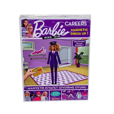 1918 DıyToy Barbie Careers Manyetik Kıyafet Giydirme Oyunu / 3-8 yaş