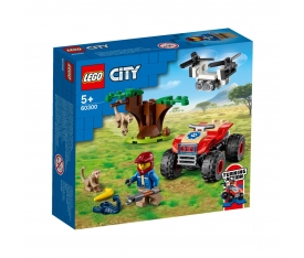 60300 LEGO® City, Vahşi Hayvan Kurtarma ATV\'si / 74 parça / +5 yaş