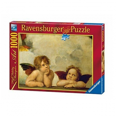 155446 Ravensburger, Angels - Raffaello 1000 parça Art Puzzle
