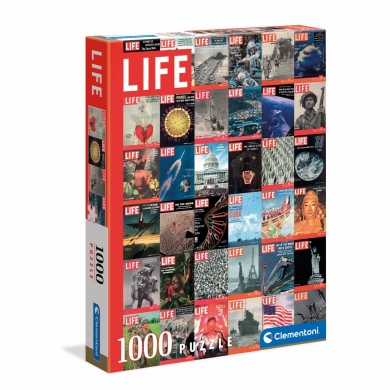 39636 Clementoni, Life Magazine Collection -Kapaklar , 1000 Parça Puzzle