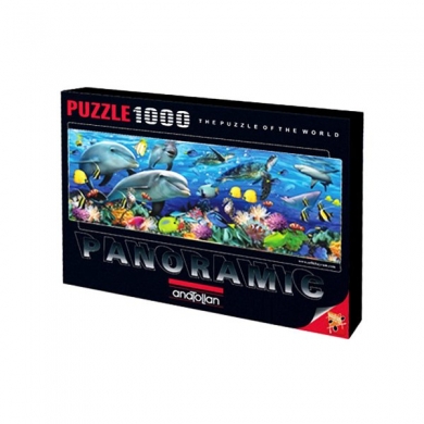 1009 Anatolian Denizin Altında 1000 parça Panaromic Puzzle
