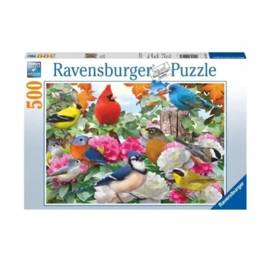 142231 Ravensburger, Bahçe Kuşları 500 Parça Puzzle