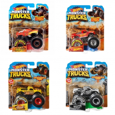 FYJ44 Hot Wheels, Monster Trucks 1:64 Arabalar