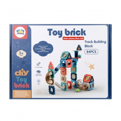 3252 Toy Brick 3D Yapı ve Tasarım Blokları 84 Parça -Sunman