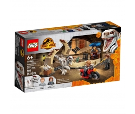 76945 Lego JW, Atrociraptor Dinozor: Motosiklet Takibi, 169 parça, +6 yaş