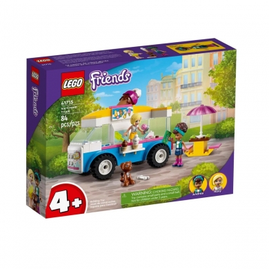 41715 Lego Friends - Dondurma Kamyonu, 84 parça +4 yaş
