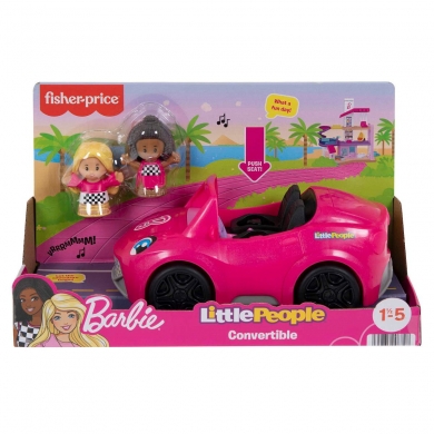 HJN53 Little People Barbie Arabası