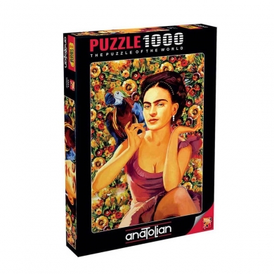 1071 Anatolian Frida Kahlo 1000 Parça Puzzle