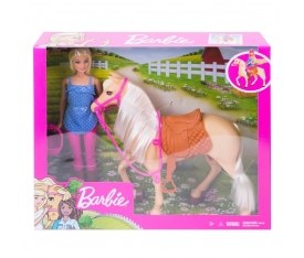 FXH13 Barbie ve Güzel Atı Oyun Seti