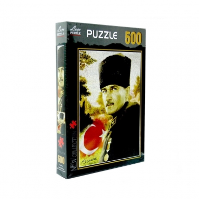 LC7219 Laço Atatürk Portre 500 Parça Puzzle