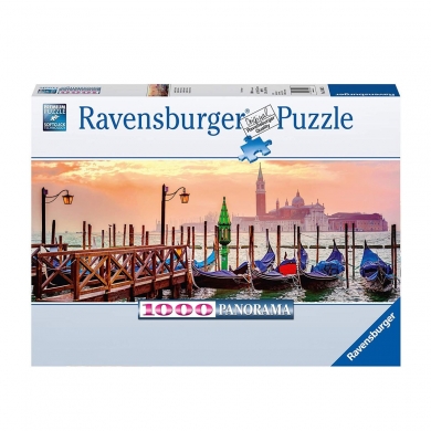 150823 Ravensburger, Gondollar 1000 Parça Puzzle