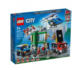 60317 LEGO® City - Bankada Polis Takibi, 915 parça, +7 yaş