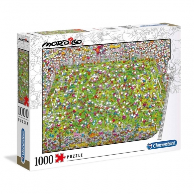 39537 Clementoni, Mordillo - The Match, 1000 Parça Puzzle