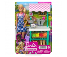 HCN22 Barbie Çiftçi Pazarı Oyun Seti