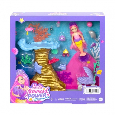 HHG58 Barbie Deniz Hayvanları Oyun Seti